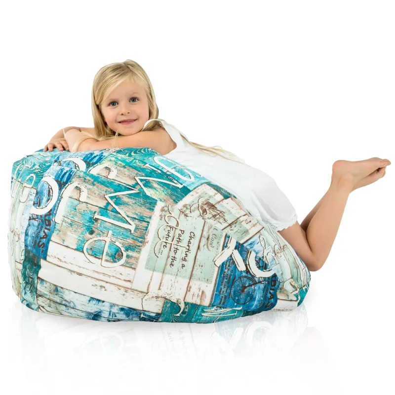 Kinder-Sitzsack L - Premium Print-Stoff – Ansicht 112