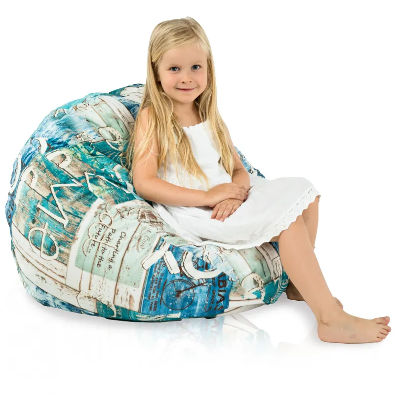 Kinder-Sitzsack L - Premium Print-Stoff – Ansicht 110