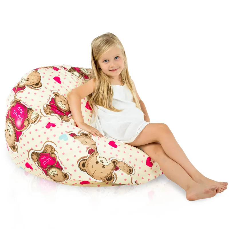Kinder-Sitzsack L - Premium Print-Stoff – Ansicht 77