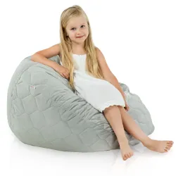 Kinder-Sitzsack L - Soft-Velours – Ansicht 64