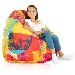 Stylischer Sitzsack für Garten und Outdoor-Bereich