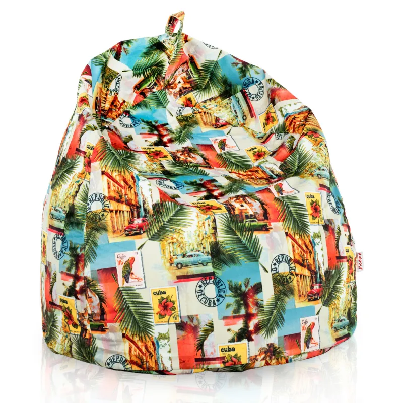 Sitzsack XL Klassik - Premium Print-Stoff – Ansicht 12