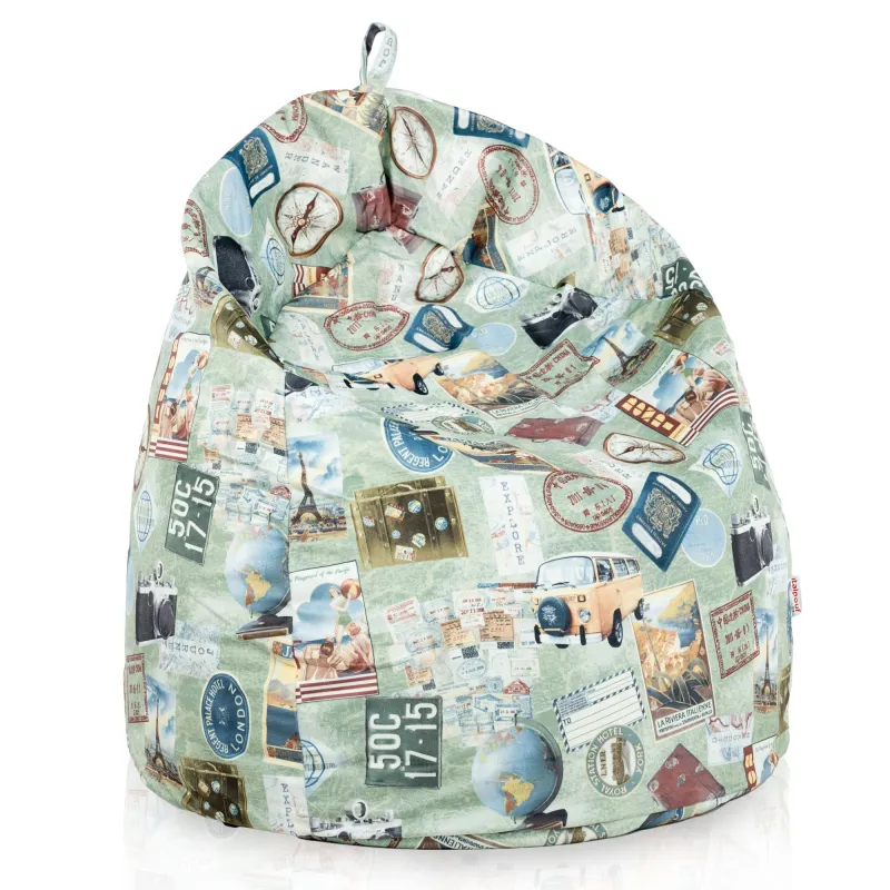 Sitzsack XL Klassik - Premium Print-Stoff – Ansicht 11