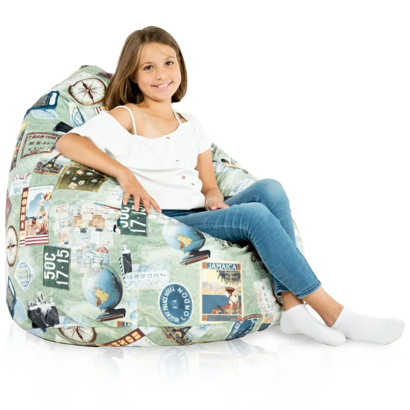 Sitzsack XL Klassik - Premium Print-Stoff – Ansicht 74