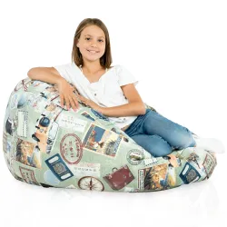 Sitzsack XL Klassik - Premium Print-Stoff – Ansicht 91
