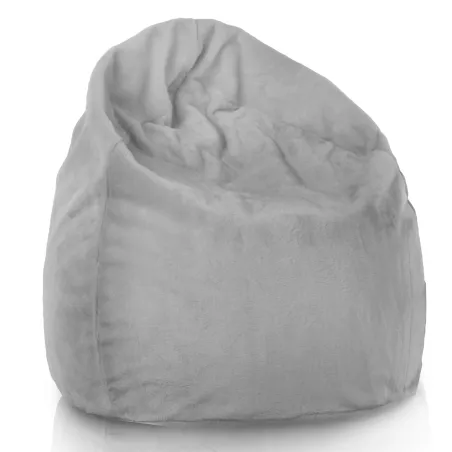 Sitzsack Kunstfell Wohnzimmer Fellimitat