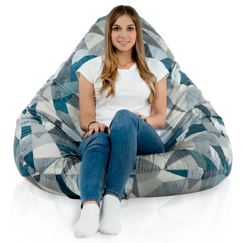 Chic Kinzlersitzsack für moderne Wohnzimmergestaltung