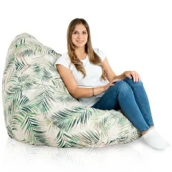 Sitzsack mit Rückenlehne XXL Drop - Premium Print-Stoff – Ansicht 51
