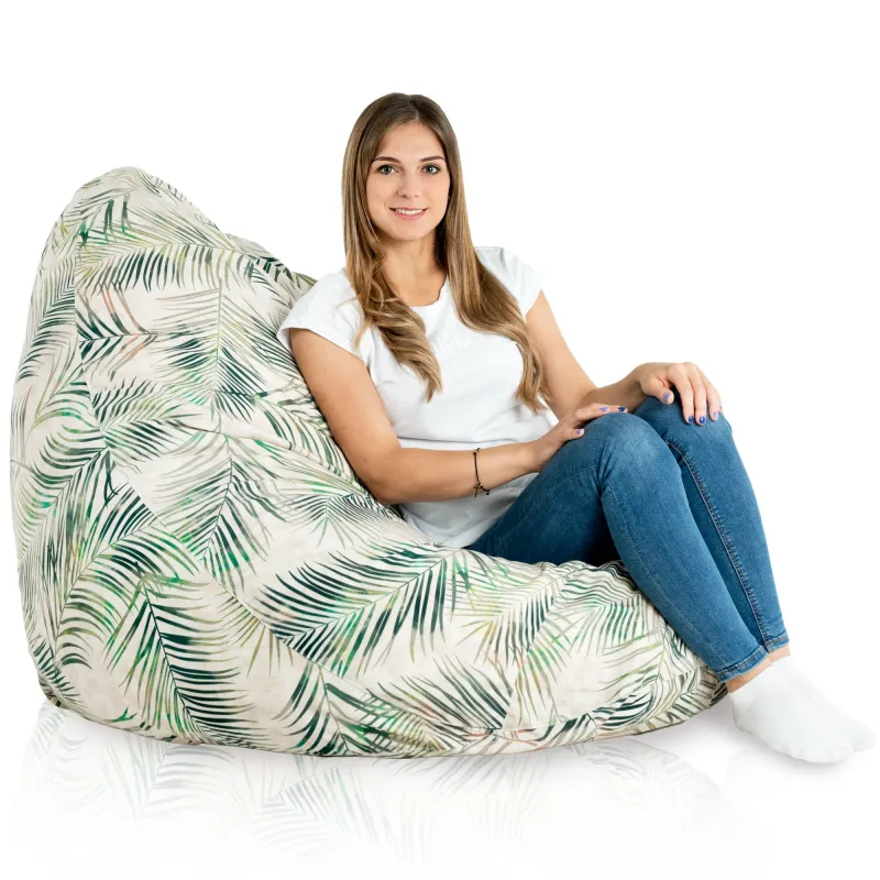 Sitzsack mit Rückenlehne XXL Drop - Premium Print-Stoff – Ansicht 51