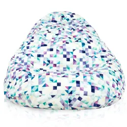 Sitzsack mit Rückenlehne XXL Drop - Premium Print-Stoff – Ansicht 20
