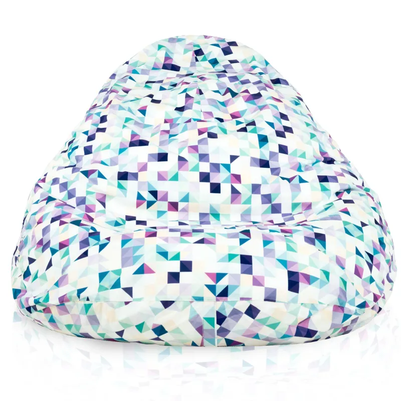Sitzsack mit Rückenlehne XXL Drop - Premium Print-Stoff – Ansicht 20