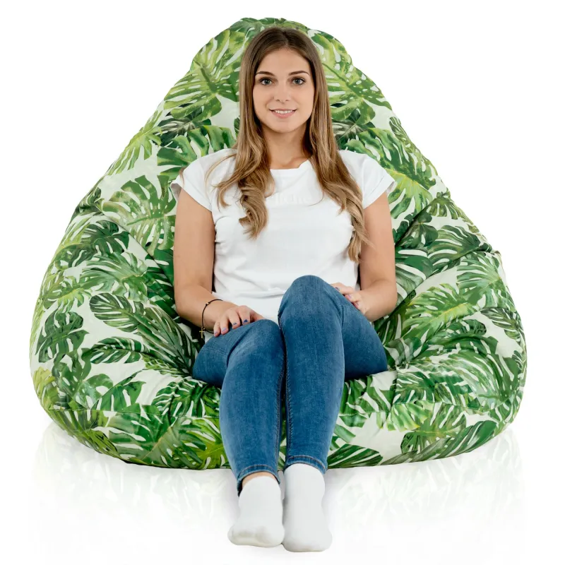 Sitzsack mit Rückenlehne XXL Drop - Premium Print-Stoff – Ansicht 71