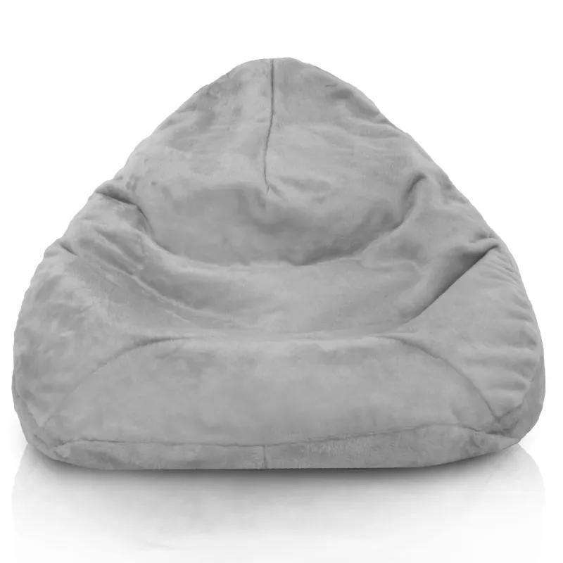 Sitzsack mit Rückenlehne XXL Drop - Yeti Kunstfell – Ansicht 8