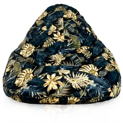 Sitzsack mit Rückenlehne XXL Drop - Premium Print-Stoff – Ansicht 24