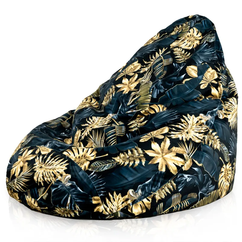 Sitzsack mit Rückenlehne XXL Drop - Premium Print-Stoff – Ansicht 7