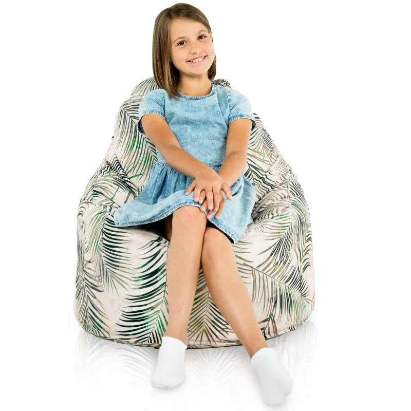 Smart Kompakt-Sitzsack Porto - Premium Print-Stoff – Ansicht 3