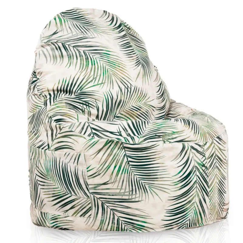 Smart Kompakt-Sitzsack Porto - Premium Print-Stoff