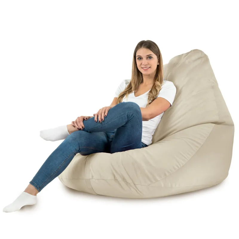 Drop XXL Sitzsack mit weicher Textur für gemütliche Wohnräume