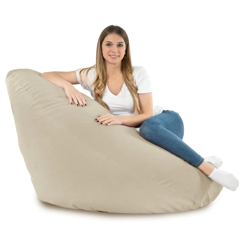 Bequemer Drop XXL Sitzsack ideal zum Entspannen im Garten