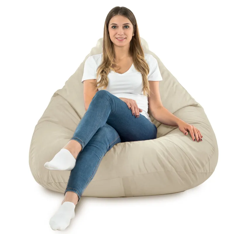 Drop XXL Sitzsack für das Spielzimmer der Kinder mit lustigem Design