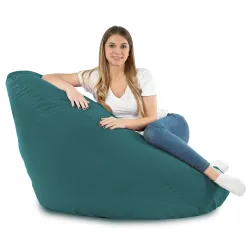 Sitzsack mit Rückenlehne XXL Drop - Soft-Velours – Ansicht 54