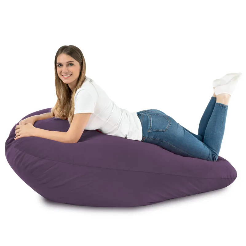 Sitzsack mit Rückenlehne XXL Drop - Soft-Velours – Ansicht 94