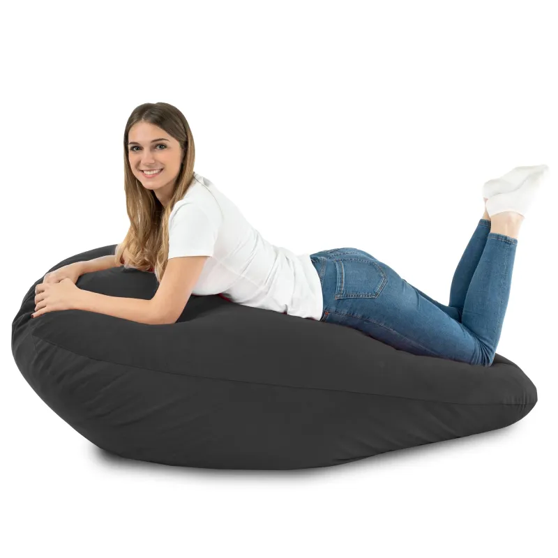Sitzsack mit Rückenlehne XXL Drop - Soft-Velours – Ansicht 96