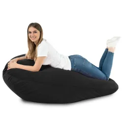Sitzsack mit Rückenlehne XXL Drop - Soft-Velours – Ansicht 97