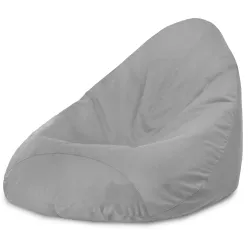 Sitzsack mit Rückenlehne XXL Drop - Soft-Velours