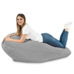 Sitzsack mit Rückenlehne XXL Drop - Soft-Velours – Ansicht 81