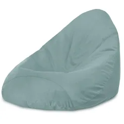 Sitzsack mit Rückenlehne XXL Drop - Soft-Velours