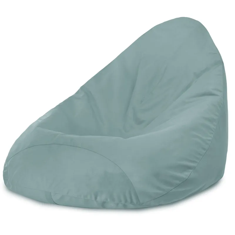 Sitzsack mit Rückenlehne XXL Drop - Soft-Velours – Ansicht 3