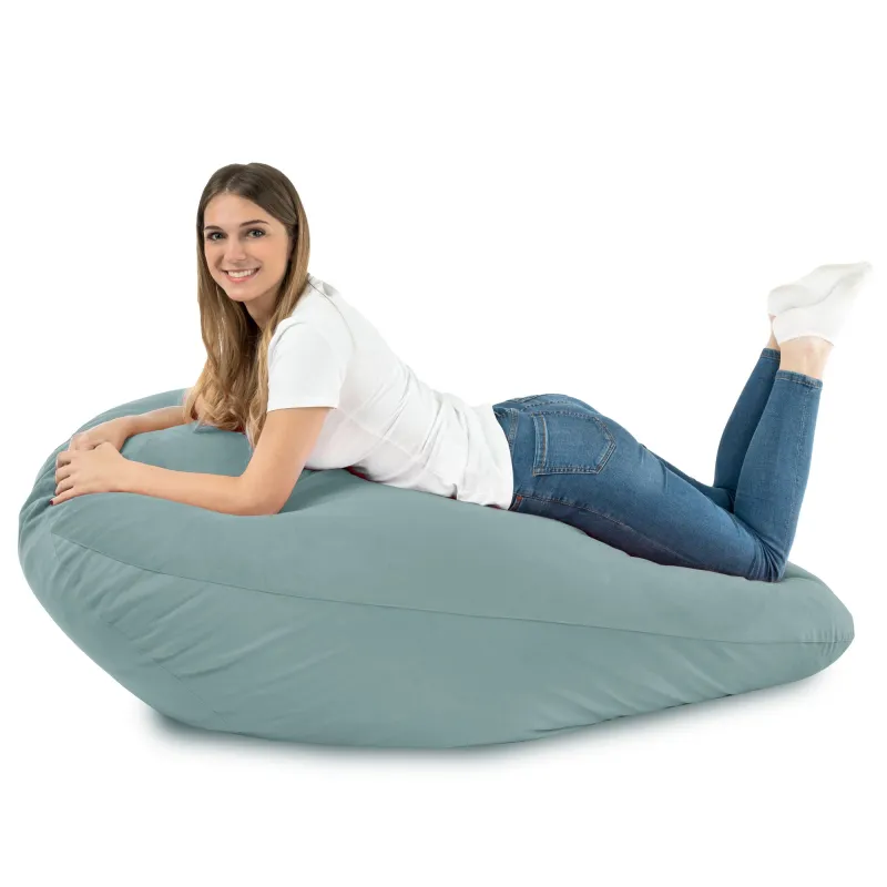 Sitzsack mit Rückenlehne XXL Drop - Soft-Velours – Ansicht 83