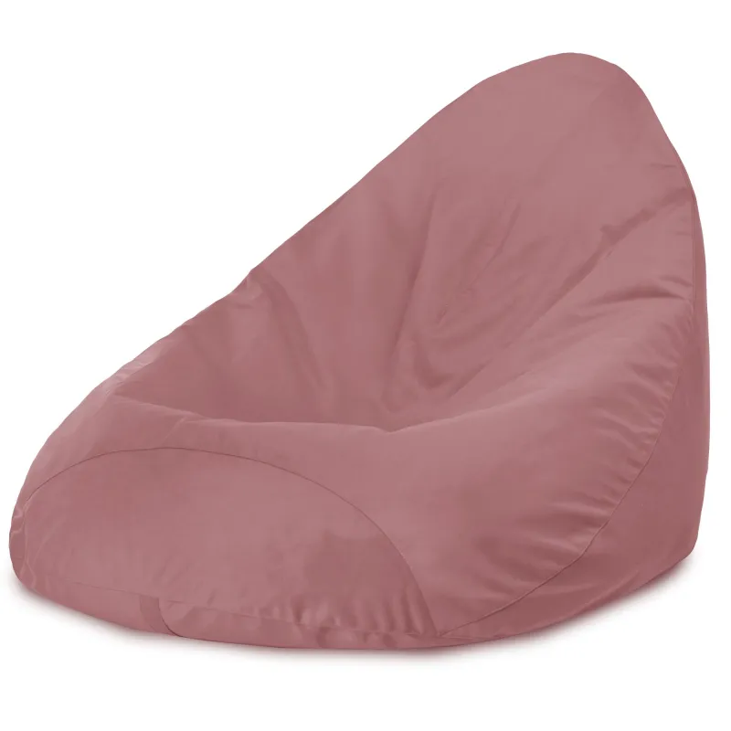 Sitzsack mit Rückenlehne XXL Drop - Soft-Velours – Ansicht 5