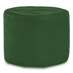 Pouf Runder Sitzhocker Zylinder - Soft-Velours