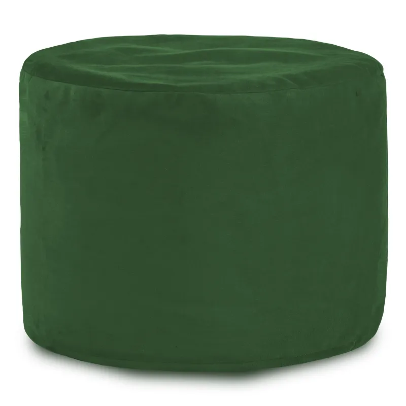 Pouf Runder Sitzhocker Zylinder - Soft-Velours – Ansicht 7