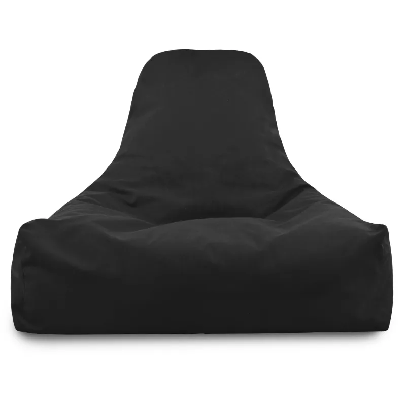 Sitzsack-Sessel mit Rückenlehne Bali - Soft-Velours – Ansicht 30
