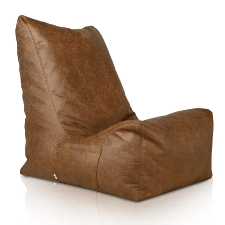 Riesen-Lounge-Sessel XXL Disinto - Premium Echtleder