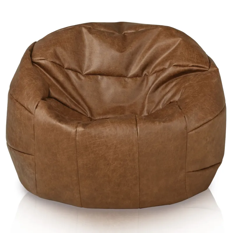 Sitzsack Fußball Retro - Premium Echtleder – Ansicht 2