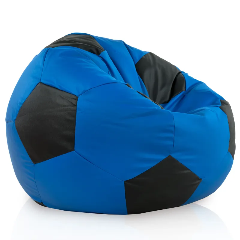 Riesiger Fußball Sitzsack XXL - Kunstleder – Ansicht 5