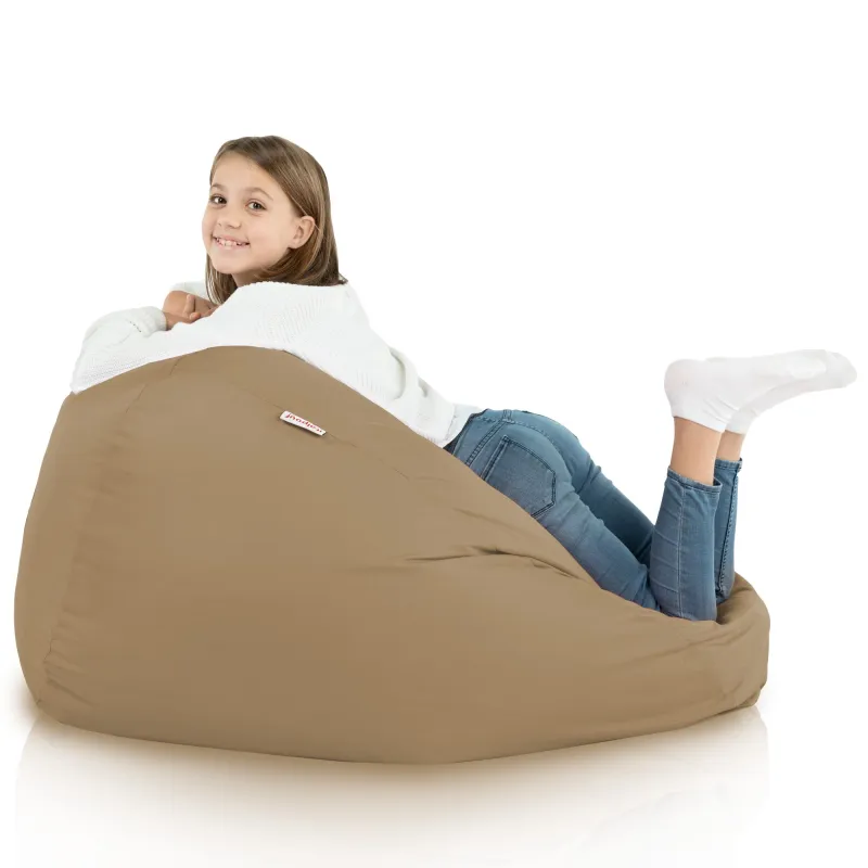 Beige Sitzsack XL Outdoor Garten