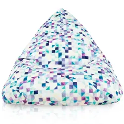 Boden-Sitzsack XL Bermuda - Premium Print-Stoff – Ansicht 23