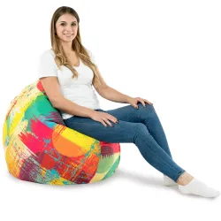 Rundes Bodenkissen - Outdoor Pro Garten Wasserdicht – Ansicht 4