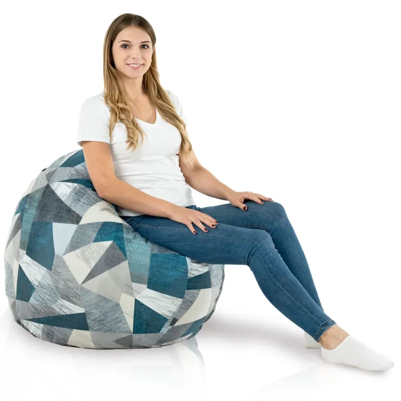 Rundes Bodenkissen - Outdoor Pro Garten Wasserdicht – Ansicht 4