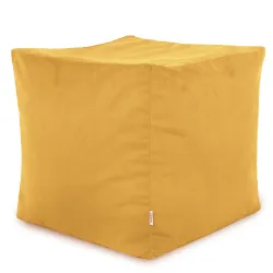 Pouf Sitzwürfel Quadratisch - Soft-Velours