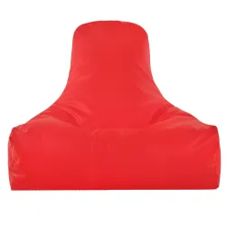 Vielseitiger roter Sitzsack für Kinderzimmer und Spielbereiche