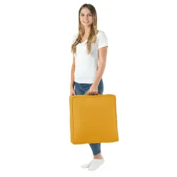 Quadratische Sitzkissen für den Boden - Outdoor Pro Garten Wasserdicht – Ansicht 4
