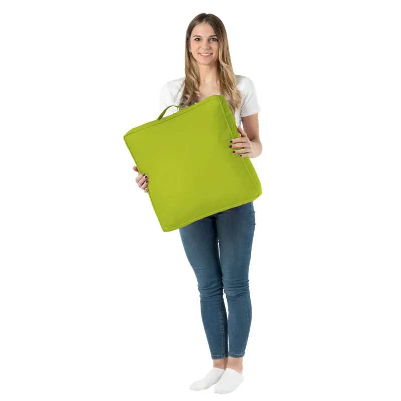 Quadratische Sitzkissen für den Boden - Outdoor Pro Garten Wasserdicht – Ansicht 2