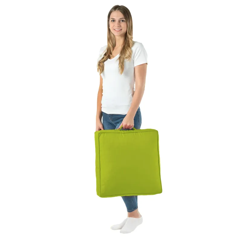 Quadratische Sitzkissen für den Boden - Outdoor Pro Garten Wasserdicht – Ansicht 4