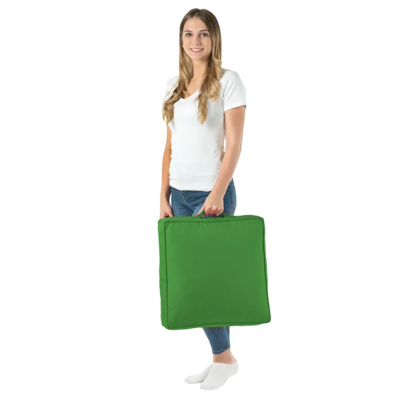 Quadratische Sitzkissen für den Boden - Outdoor Pro Garten Wasserdicht – Ansicht 4